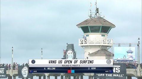 Vans US Open of Surfing: Round Five, Heat 3