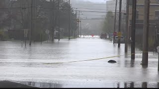 Wheeling Island residents suffer through a waiting game to see if flood waters will reach their home
