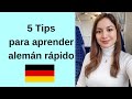 5 Tips para aprender Alemán rápido y efectivo!