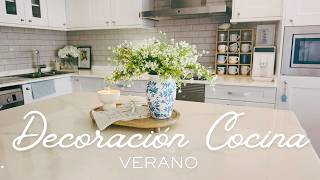 Decorating my kitchen for summer ☀️ Easy ideas for a cozy home screenshot 5