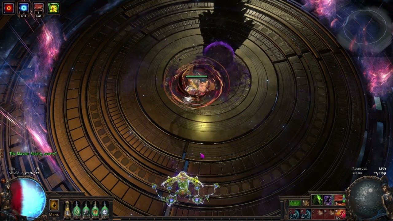 Forbidden Rite CoC Occultist vs Maven