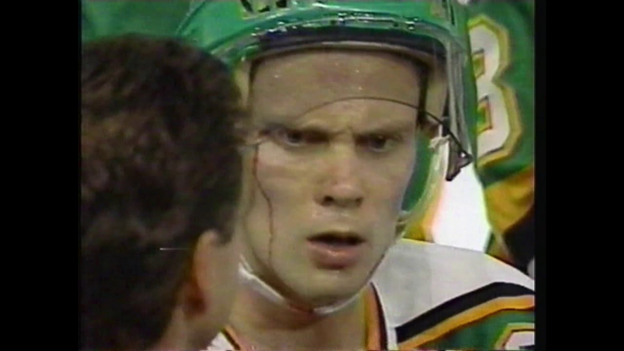 Chicago Blackhawks Minnesota North Stars Jan. 13, 1991 Highlights