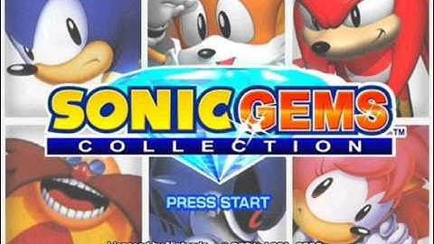 Sonic Gems Collection OST- Title Screen