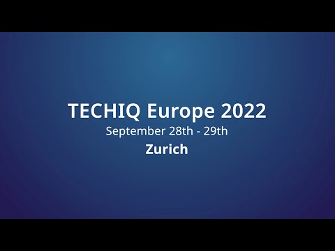You're Invited | TechIQ Europe 2022