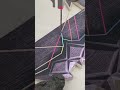 PRECISION ASMR CUTS ⚡ | 29 exact cuts to make a low-poly Geometric Batarang. 🪵 Aesthetic: Royal