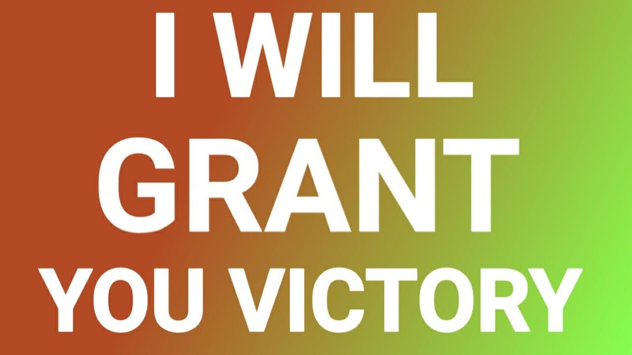 🛑💯 God says Today, I will grant you victory || 👼🌹God Message Today ...
