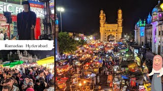 Charminar Night Bazaar 2024|charminar Ramadan shopping volg|charminar shopping in Hyderabad|Eid ✨️🌙