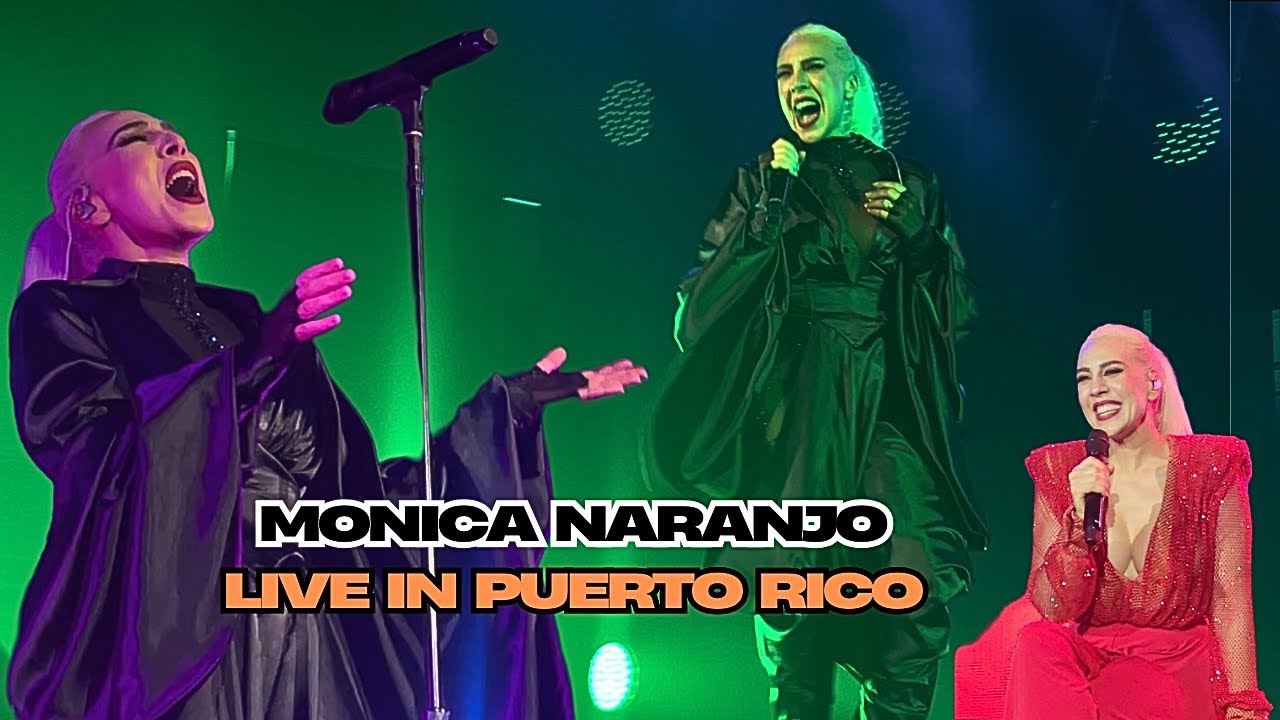 Monica Naranjo 'Greatest Hits' Tour LIVE in San Juan, Puerto Rico