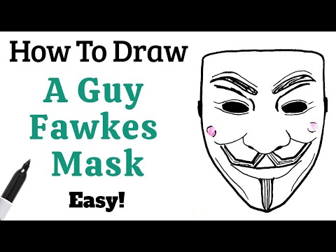 Video: Come Realizzare Una Maschera Di Guy Fawkes