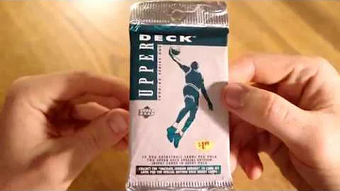 NBA card opening - Upper Deck 1994-95 Series One