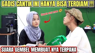 GADIS CANTIK HANYA BISA TERDIAM !!! SUARA GEMBEL MEMBUATNYA TERPANA