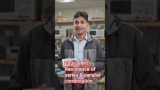 Equivalent Resistance of series parallel combination with expermental //Aman sir #creatorphysics