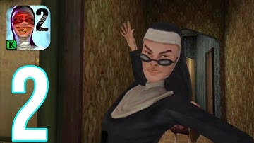 Evil Nun 2: Origins - Gameplay Walkthrough Part 2 - Easy Mod & Bug (iOS, Android)