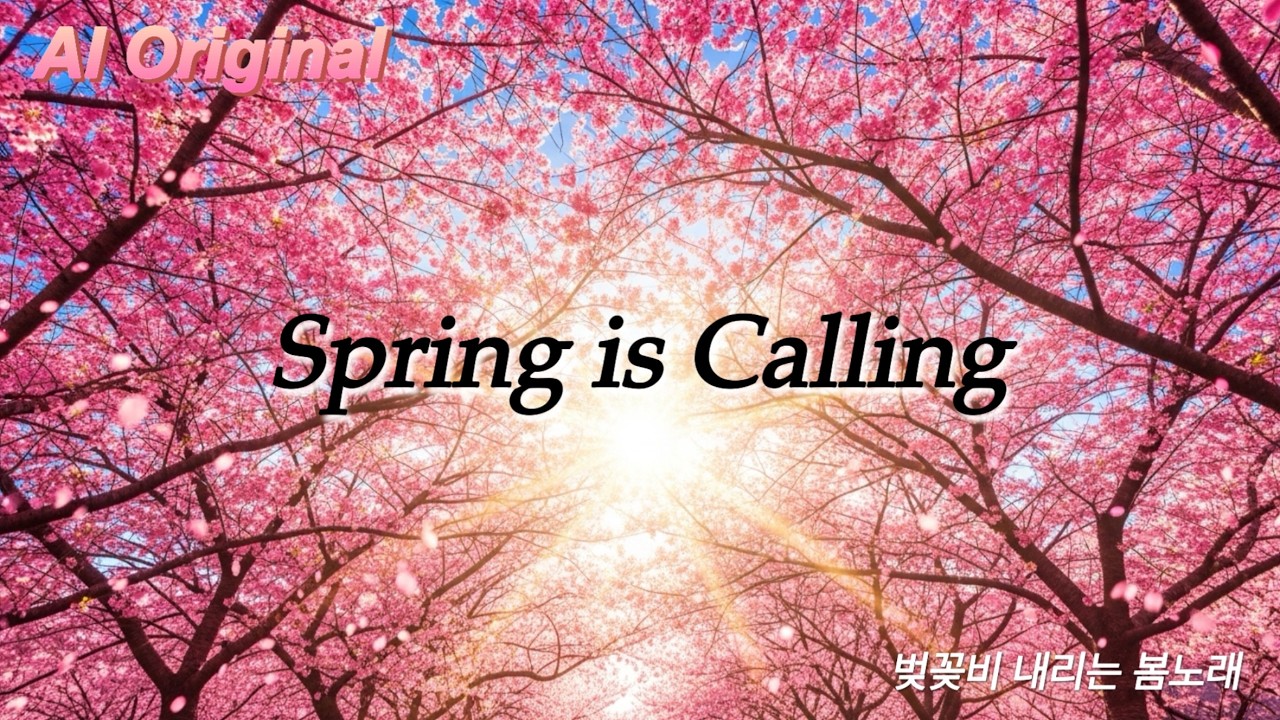 [K-POP] 벚꽃비 내리는 봄 노래 🌸 설렘 가득한 밝은 K-POP | Spring Is Calling