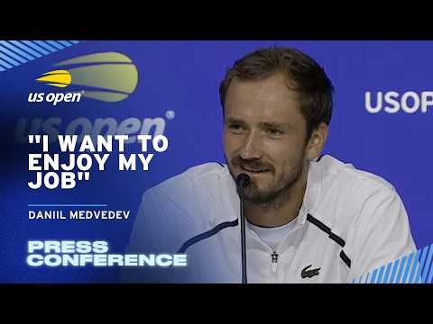 Danill Medvedev's Press Conference | 2026 US Open Pre-Tournament