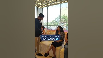 How To Sit Like a Gentleman #etiquetteshorts #shorts #NaxatraMeuva