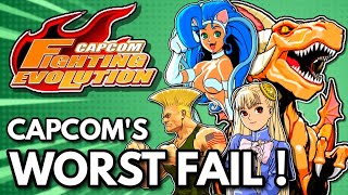 Why Did Capcom Fighting Evolution Fail ? - THE WORST STREET FIGHTER