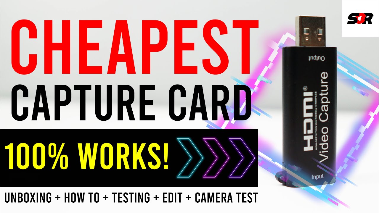 CHEAP VIDEO CAPTURE CARD WORKS WITH SONY A6000 !! ( HOW IT WORKS