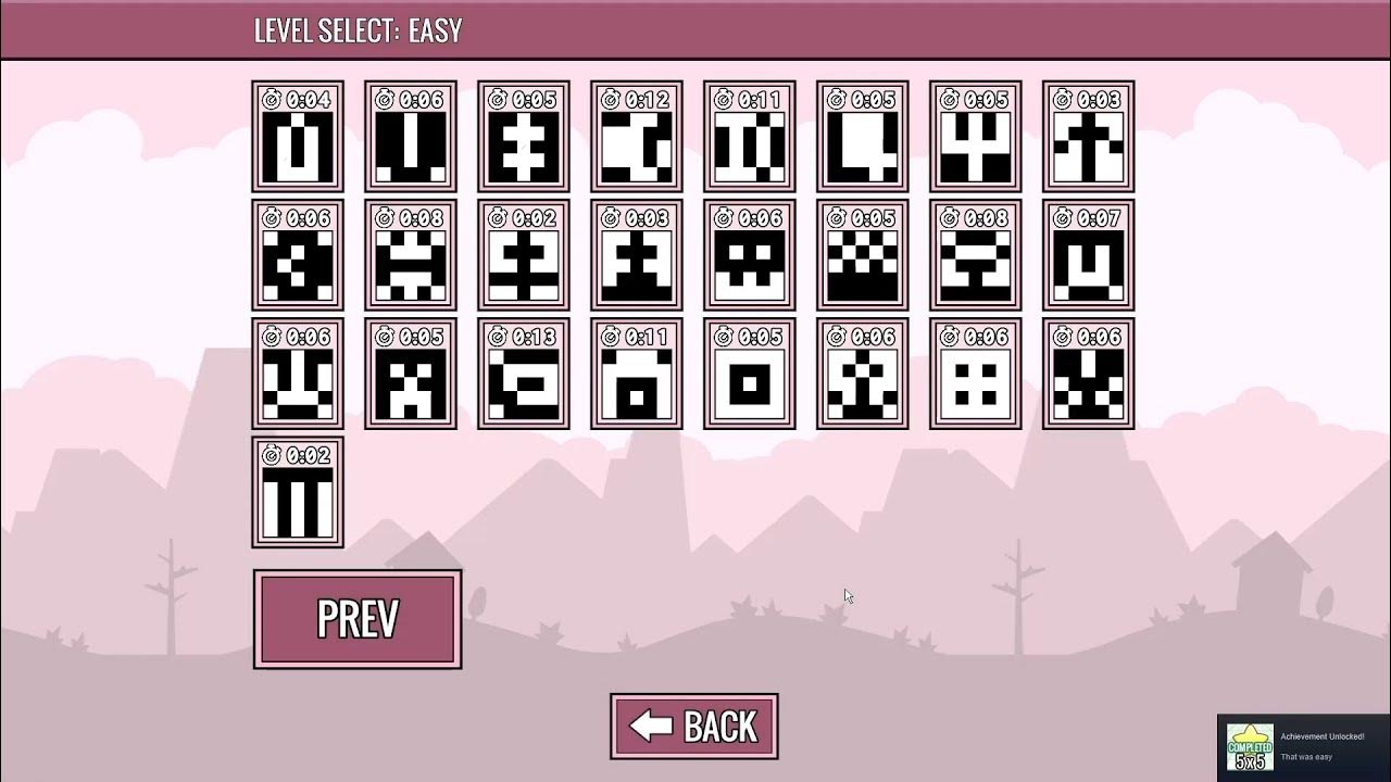 picross-touch-all-5x5-puzzles-youtube