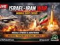 LIVE: Israel–Iran War Updates | Middle East Tensions Escalate | Missiles, Airstrikes &amp; Global Impact