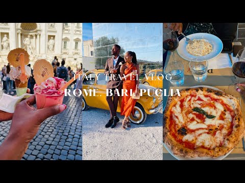 Italy Travel Vlog | Exploring Rome, Bari, Puglia!