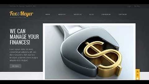 Preview Black Consulting Drupal Theme by Oldman TMT