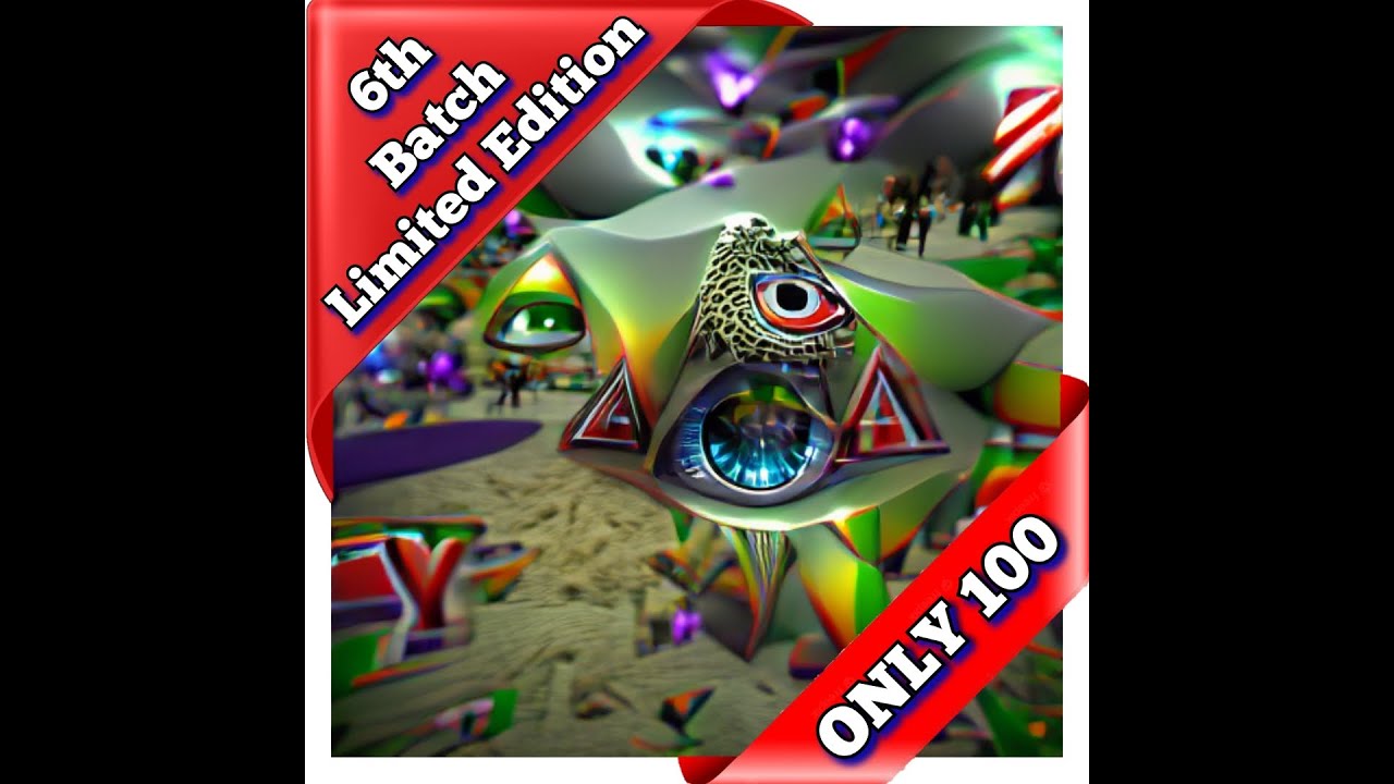 Animated Psychedelic Trip's NFT Collection - 6th Batch - 