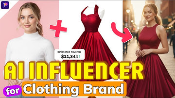 Create Realistic AI Influencer Video For Clothing Brands | AI Model For Clothing Brands 2025