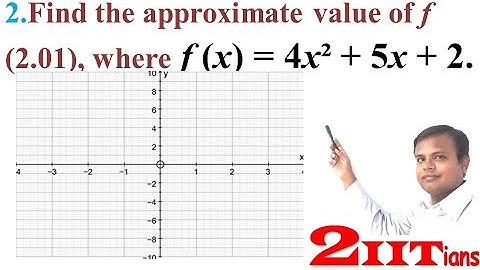 Application of Derivatives Exercise 6.4 Q2 NCERT Class XII | IIT JEE