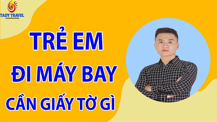 Trẻ 1 tuổi đi máy bay được không