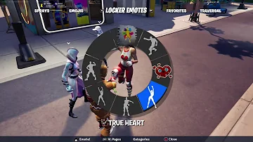 Fortnite perfect timing true heart