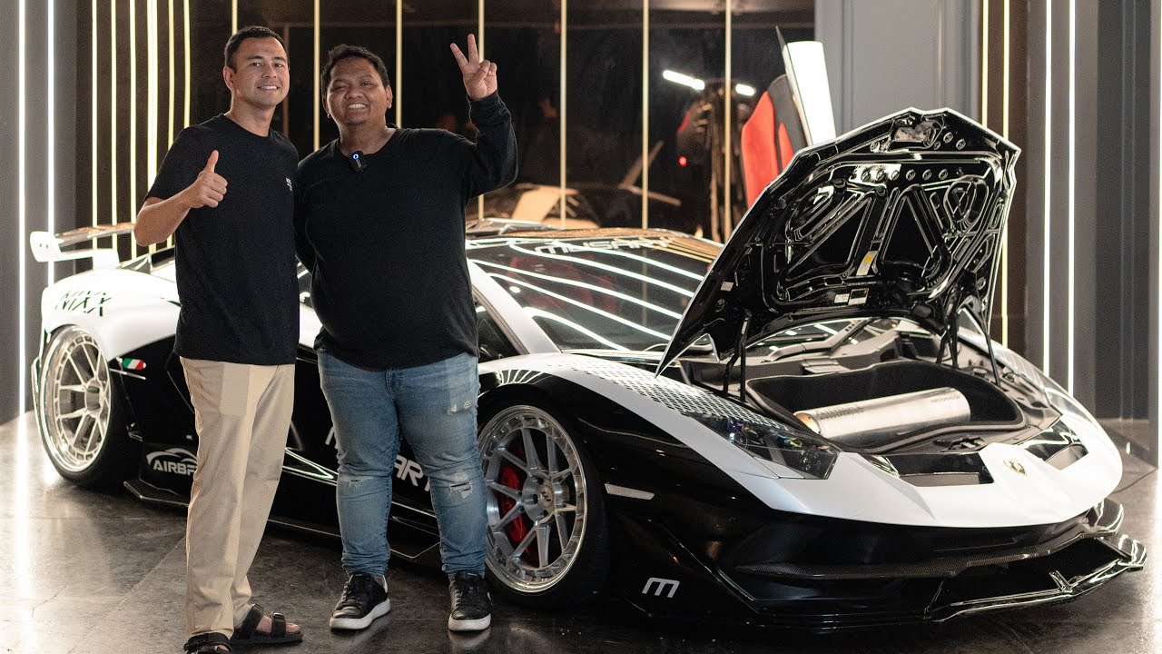 1 DAY BUILT RAFFI AHMAD LAMBORGHINI AVENTADOR FOR IMX 2024 @Rans Entertainment