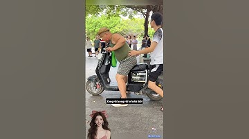 Thanh niên mải ngắm gái và cái kết #shorts #short #funny #haihuoc #giaitri #troll #vuinhon