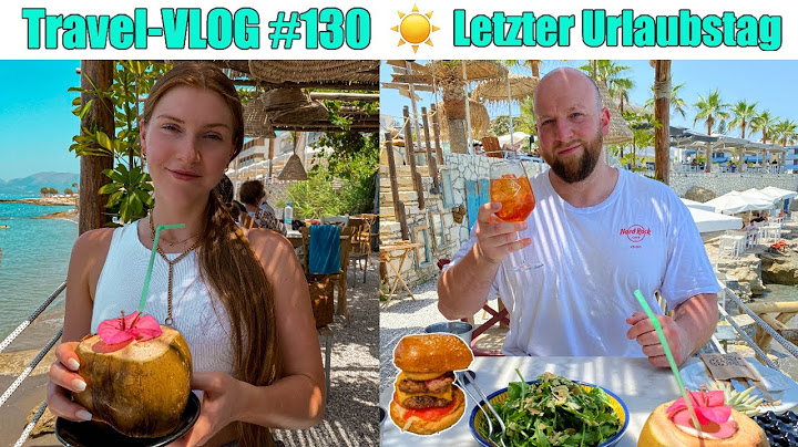 Urlaubs VLOG #130 ☀️ Letzter Tag auf Kreta & Rückreise