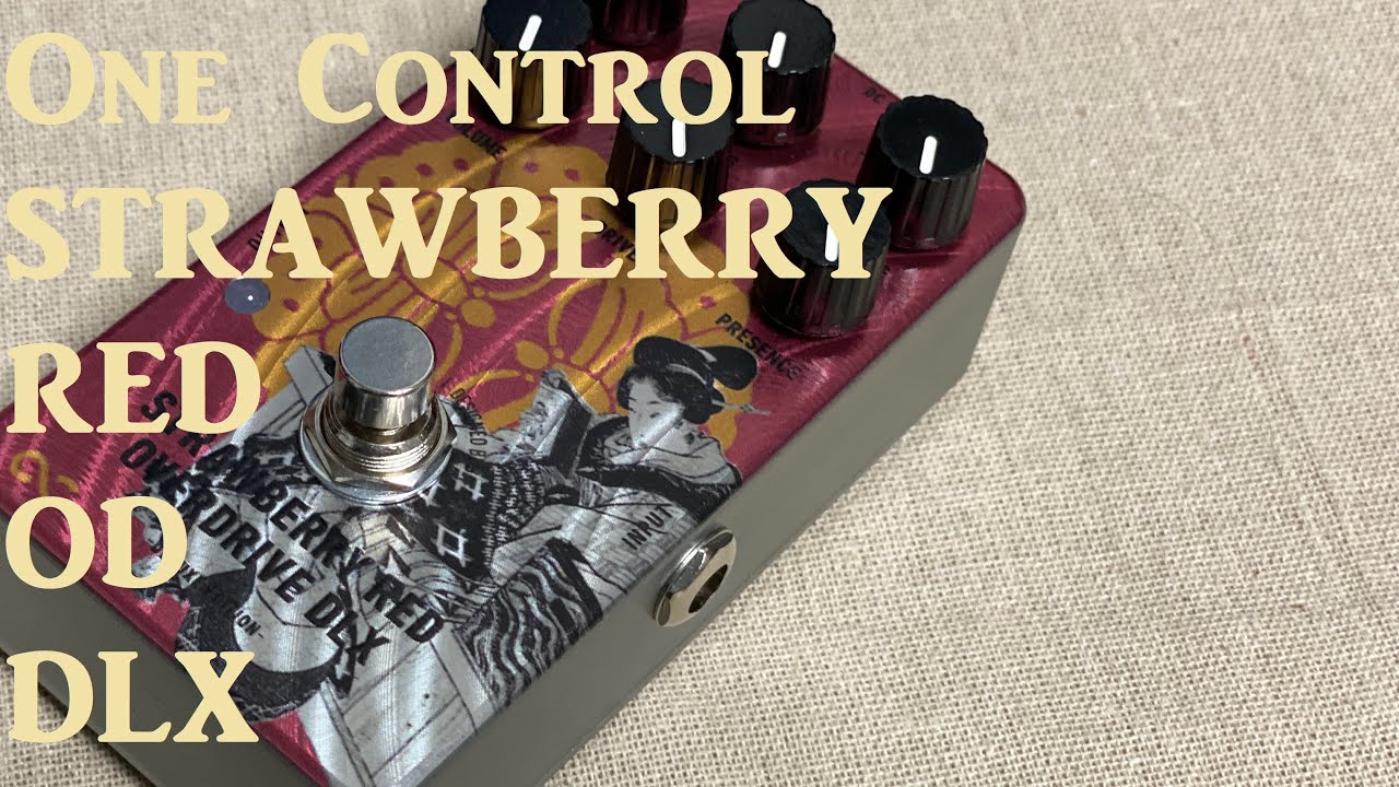 One Control"STRAWBERRY RED OD DLX Japonism Edition" - YouTube