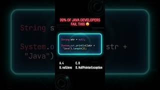 99% of Developers Fail This Java Question 😵💫 #java #javaprogramming #codinginterview #lmrlogics