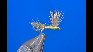Tying a PMD Sparkle Dun with John Kreft - RiverKeeper Flies