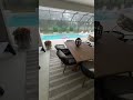 This outdoor rug really pulls the whole outdoor dining space together on our patio