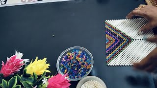 Phone pouch Multicolour bag👍In Easy Way Handicraft crystal Bag,,👆