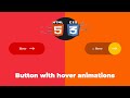 Make a Simple Button with Hover Animations - HTML CSS (SCSS)