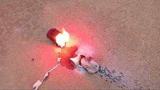 how long does it take a road flare to burn?
