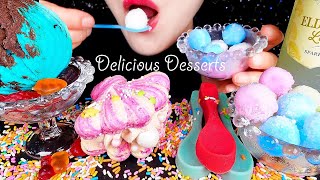 ASMR DELICIOUS DESSERTS MUKBAN…