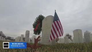 Wreath shortage leaves many of Ft. Snelling's graves bare this holiday season
