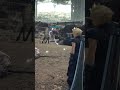 遠巻きに見るドルフィンブロウのモーション #ティファ #ff7r