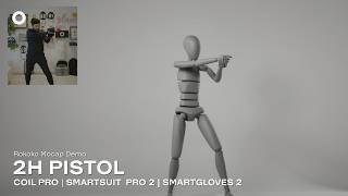 Rokoko Mocap Demo: 2H Pistol | Coil Pro, Smartsuit Pro II, Smartgloves II