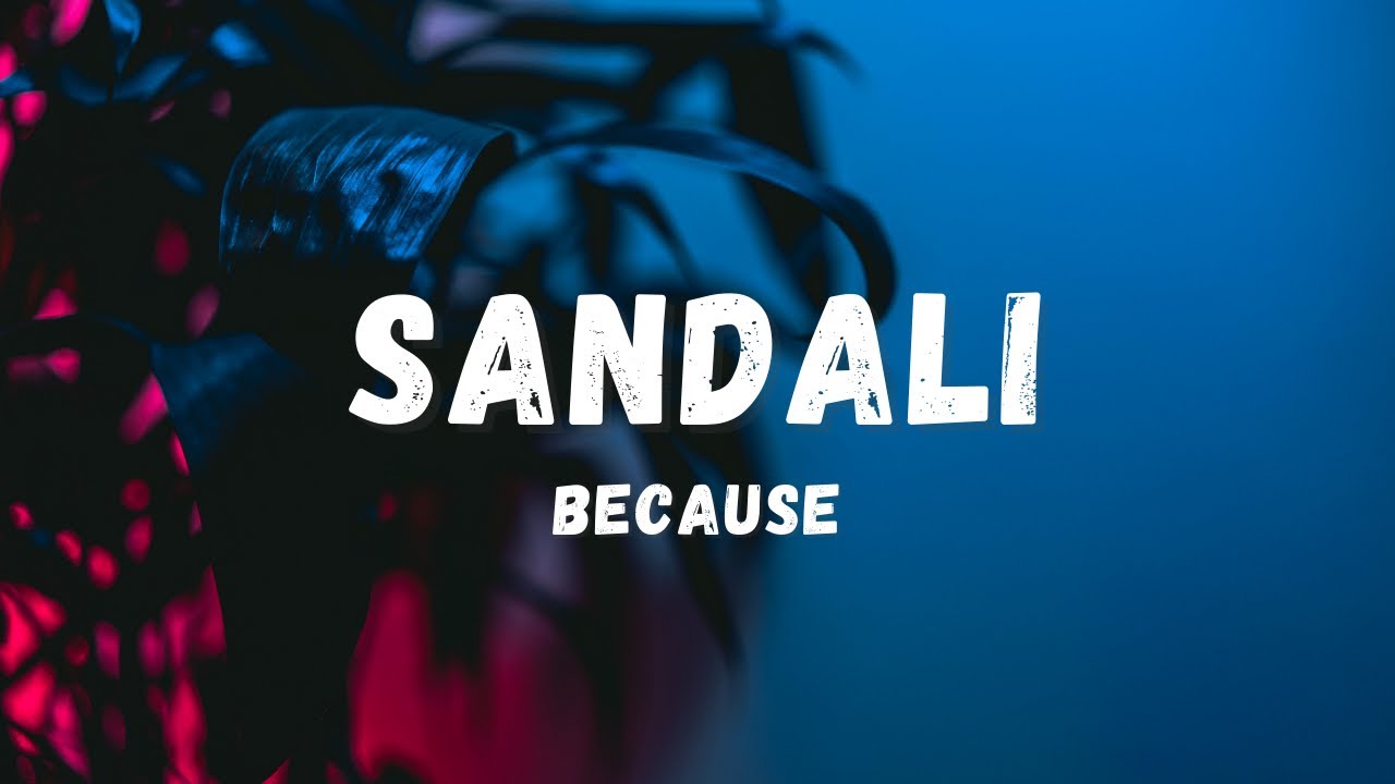 Because - Sandali (Lyrics) | Lyric Zone