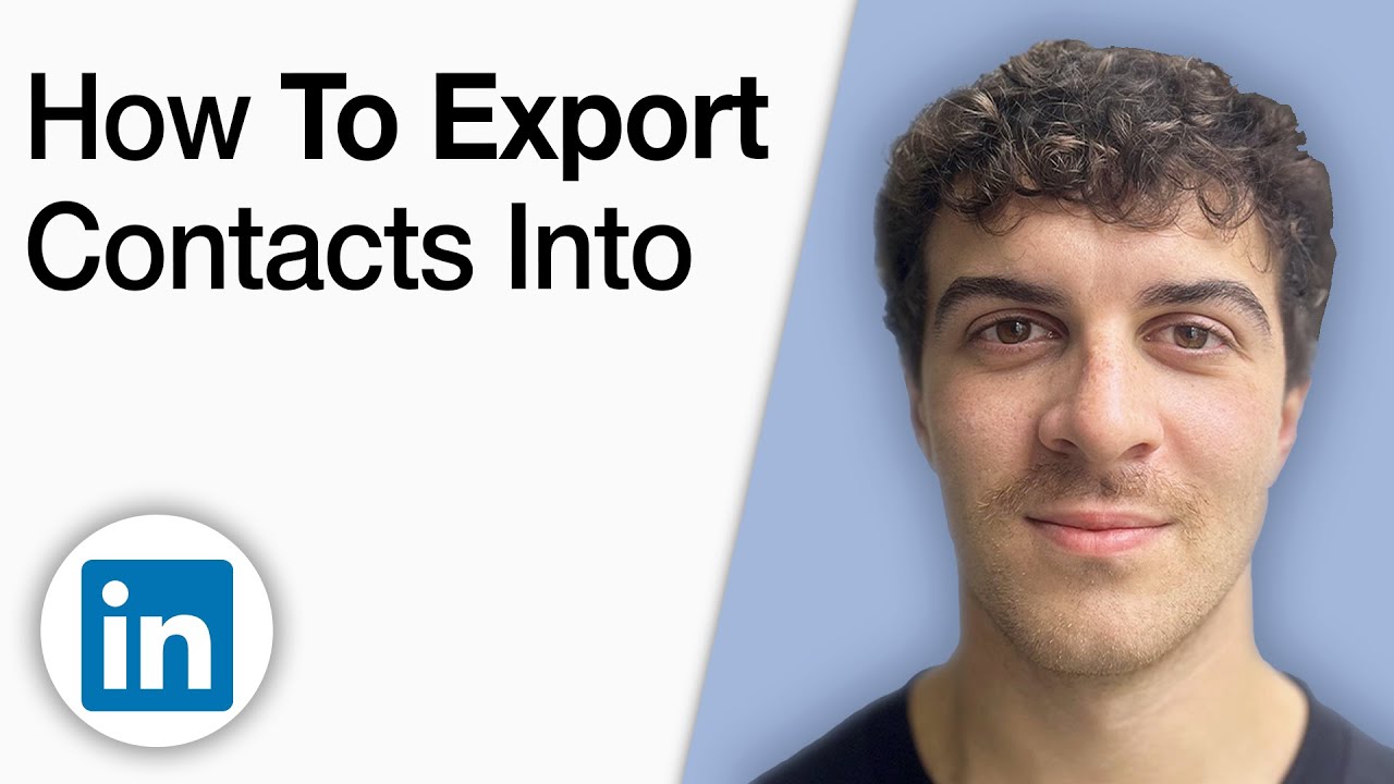 How to Export LinkedIn Contacts Info [2025 Full Guide] - YouTube