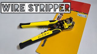 Automatic Wire Stripper / crimper /Cutter unboxing and review (from Lazada) Tagalog