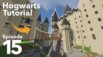 How to build Hogwarts in Minecraft - Episode 15 - Suspension Bridge