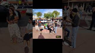 Great street performer in Scottsdale, Arizona. #shorts